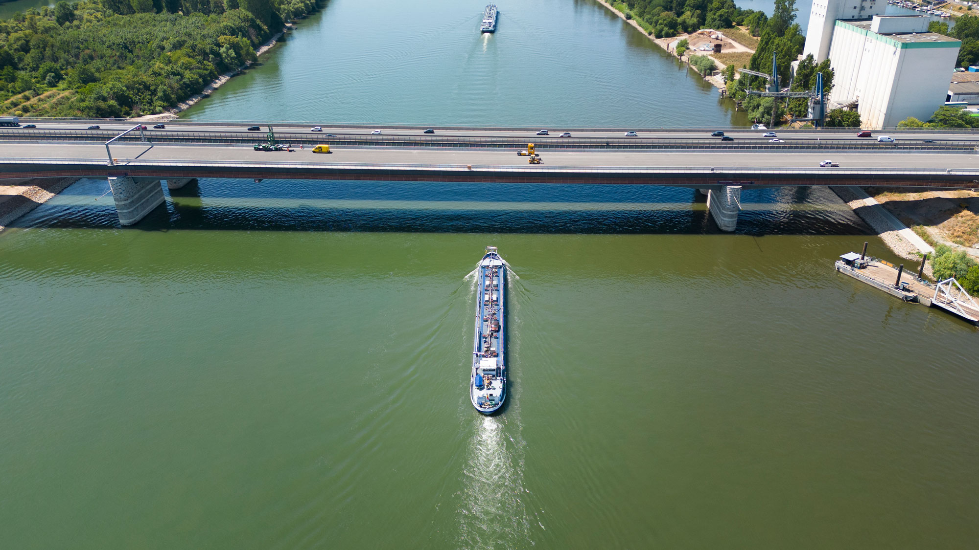 transport fluvial et routier combiné optimisation transporteurs